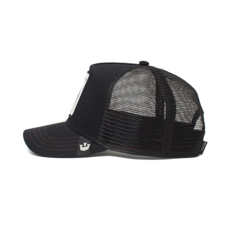 Goorin Bros. The Baddest Boy Trucker Cap - 101-0493-BLK Odzież/Czapki/Czapki z daszkiem Your Sports Performance