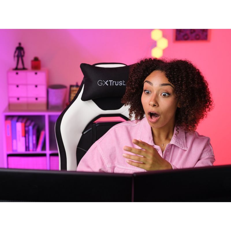 TRUST GXT 714W Ruya Gaming Chair Gaming PC/Fotele gamingowe Your Sports Performance