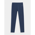 Girls' elastic cotton leggings 4F Junior 4f