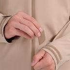 Men's ski jacket 4F M0787 beige 4FWAW25TTJAM0787 83S In preparation Your Sports Performance