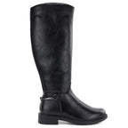 Women's leather boots, black, Potocki JE19500