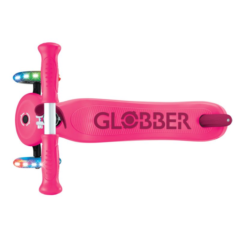 Scooter with seat GO•UP SPORTY LIGHTS (452-610-4 S) Accessories/Skating/Hulajnogi/Traditional/For kids/Globber Your Sports Performance