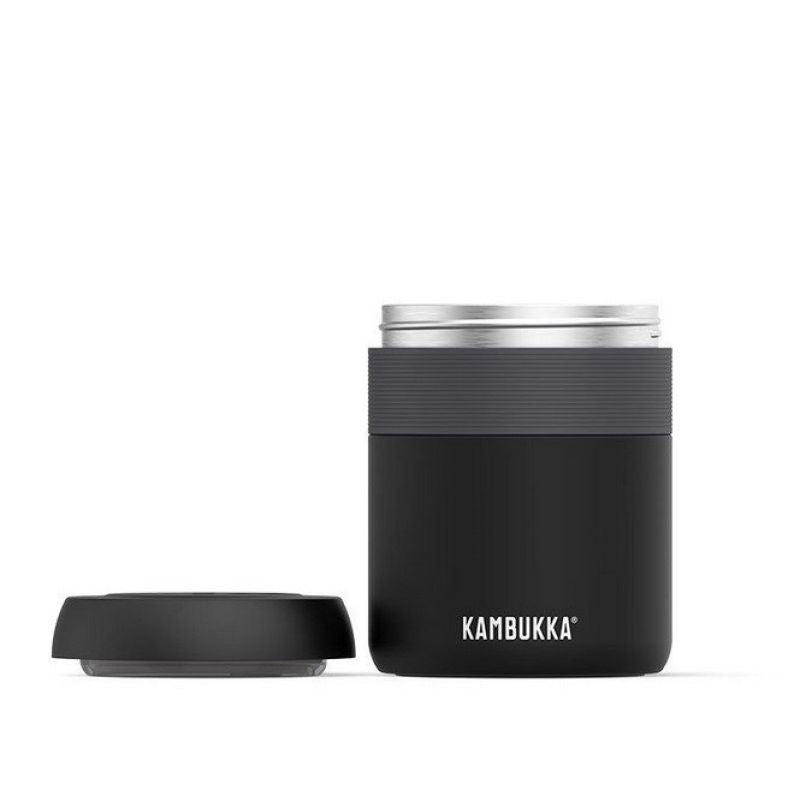Kambukka Bora Lunch Thermos 600ml, Matte Black AGD - Produkty/Termosy i kubki termiczne Your Sports Performance