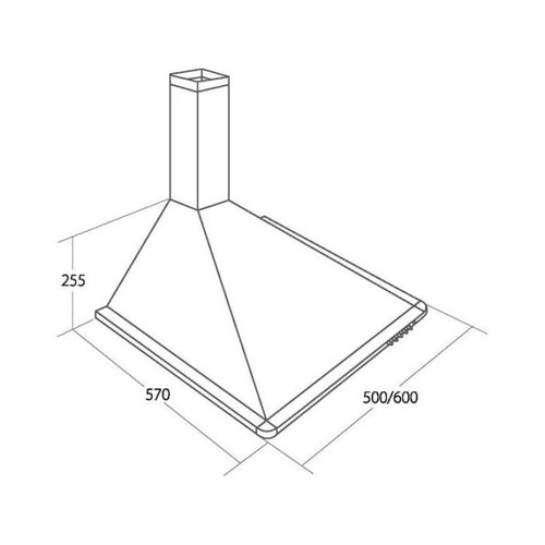 AKPO WK-5 ELEGANT TURBO 60 INOX chimney hood (600mm; stainless steel) AGD - Produkty/Okapy kuchenne Your Sports Performance