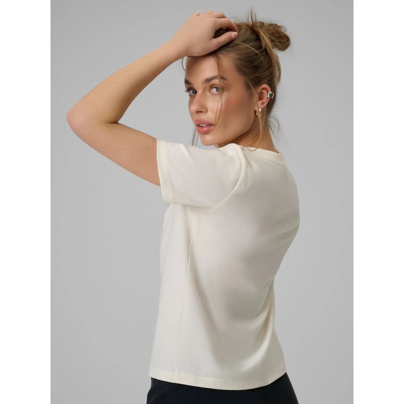 Women's loose T-shirt with print 4F 4FRAW25TTSHF3409-12S 4f