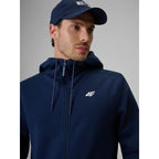 Men's zip-up sweatshirt with hood 4F 4FRSS26TSWSM2979-31S 4f