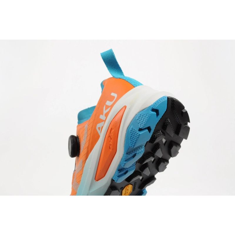 Aku men's trial trekking shoes Furiosa BOA Gore-tex Vibram fashionable orange