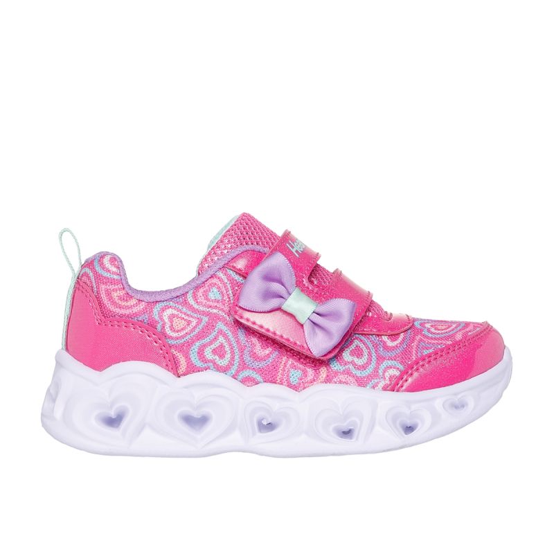 Skechers Kids' Casual Shoes HEART LIGHTS BOOGIE LAND 303258N HPMT Skechers