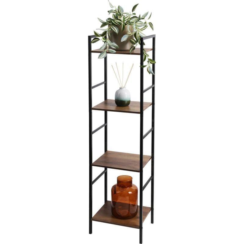 BLACK METAL SHELVING 4 SHELVES 29.5x23.5x106.5CM Home and Garden/Equipment Your Sports Performance