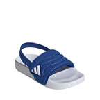 Adidas Adilette Estrap 2.0 children's flip-flops white and blue HQ9196