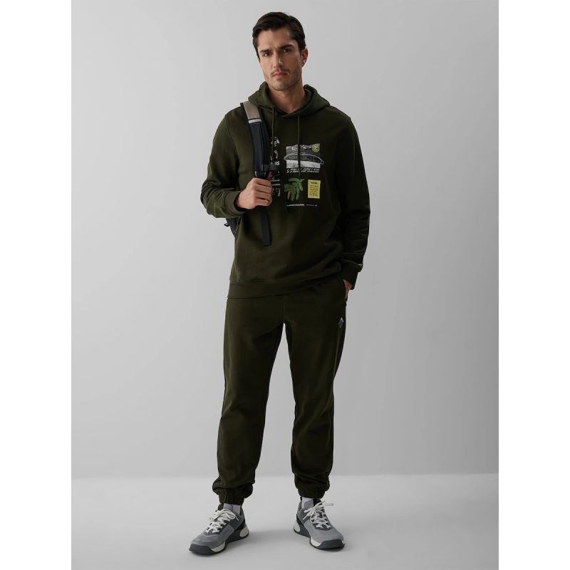 Men's jogger sweatpants 4F 4FRAW26TTROM2092-43S
