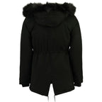 Women’s parka Geographical Norway CELESTE LADY BS 056 (WQ834F/GN-BLACK)
