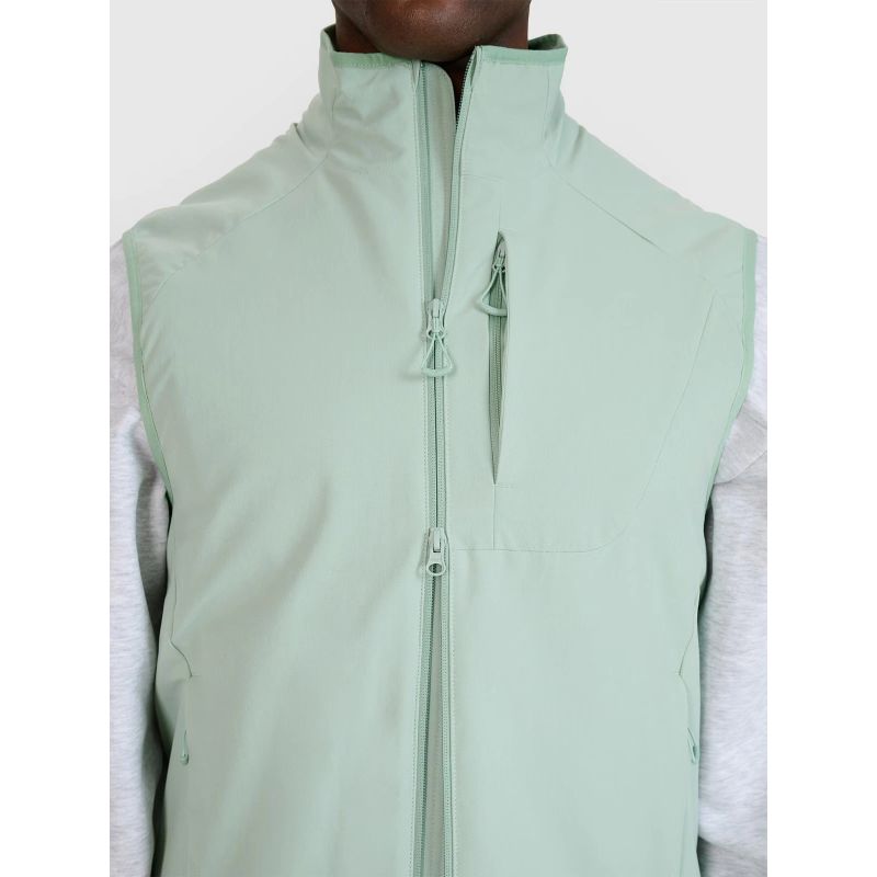 Men's sleeveless vest with stand-up collar 4F 4FWSS25TVJAM194-47S *Kategoria tymczasowa Your Sports Performance