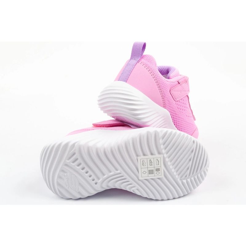 Skechers Bounder Pink Velcro Baby Sports Shoes