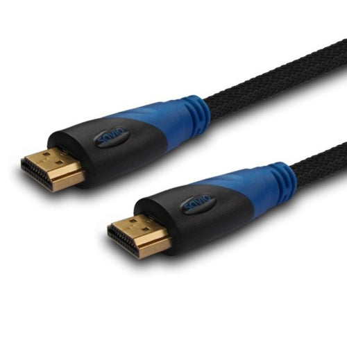 SAVIO cl-02 cable (HDMI M - HDMI M; 1.5m; black) Kable i adaptery/Kable HDMI Your Sports Performance