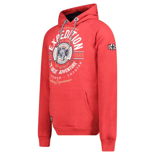 Geographical Norway Galdemar DB 100 M sweatshirt WZ3020H/GN-Red Clothing/Outdoor/Geographical Norway Your Sports Performance
