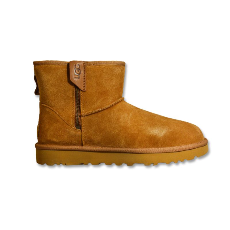 UGG W Classic Mini Bailey Zip Women's Snow Boots - 1151230-CHE UGG