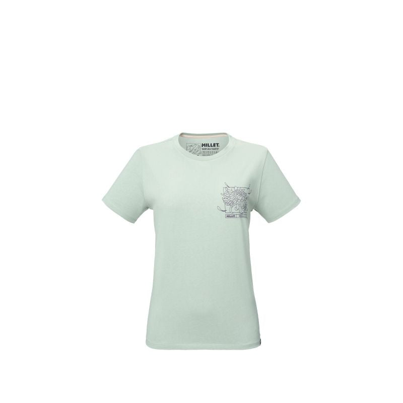 MILLET Cimaï Collab Ts Ss W Women's T-Shirt Pastel Green