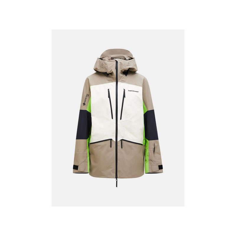 Peak Performance M Vertical Gore Jacket Beige Import z PMSport Your Sports Performance