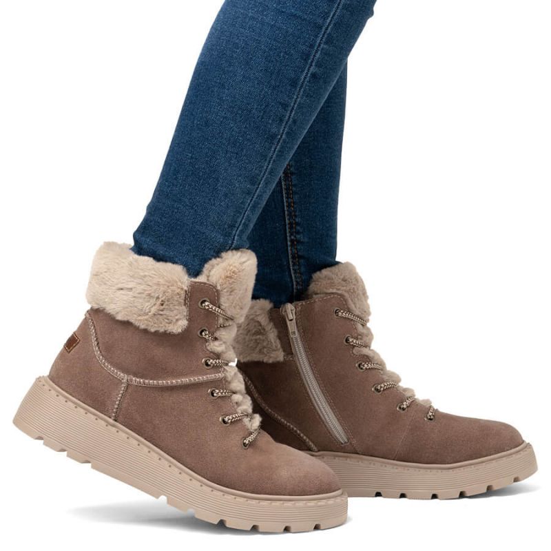 Rieker 70402-24 W RKR753 fur ankle boots Footwear/Lifestyle/Rieker Your Sports Performance