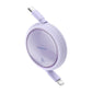 Baseus Free2Pull 20W 1m Cable (Purple) In preparation Your Sports Performance