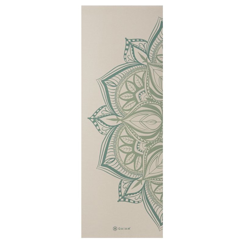 Gaiam Vintage Green Point Yoga Mat 5MM 64949 Accessories/Training equipment Your Sports Performance