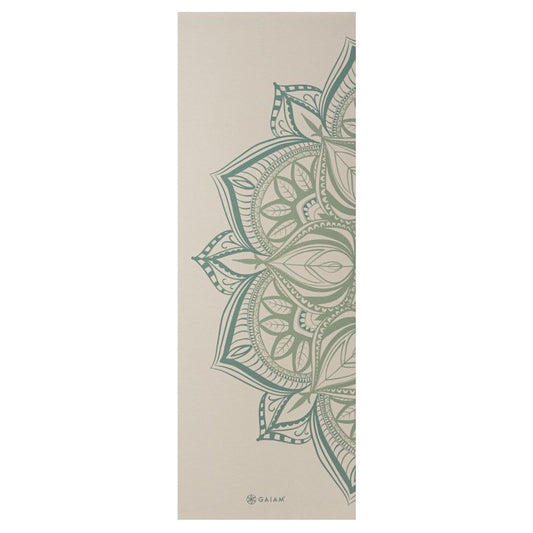 Gaiam Vintage Green Point Yoga Mat 5MM 64949 Accessories/Training equipment Your Sports Performance