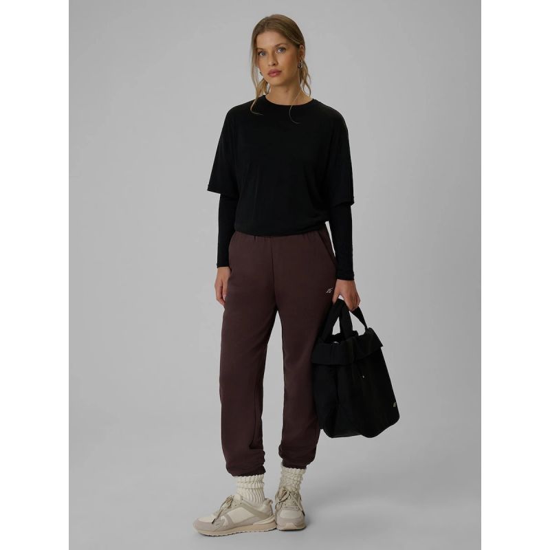 Women's loose modal T-shirt 4F 4FRSS26TTSHF3630-20S