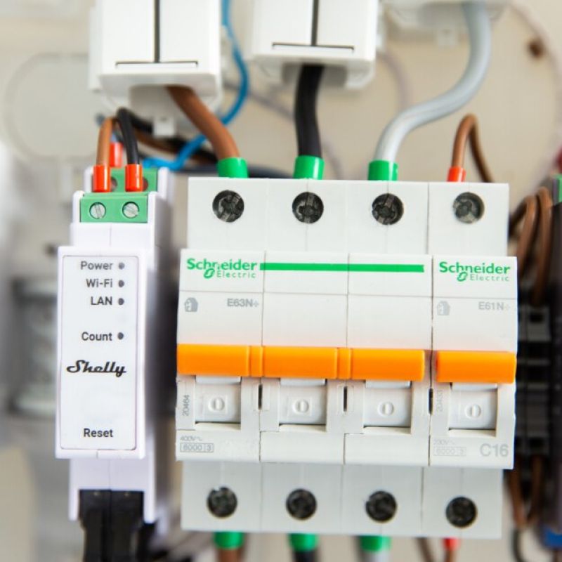 Shelly 3EM 3-Phase WIFI Electricity Consumption Meter Aparaty elektryczne/Liczniki energii Your Sports Performance