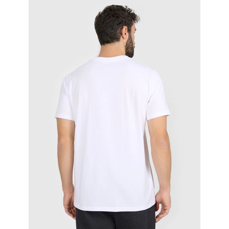Men's regular printed T-shirt 4F 4FRAW25TTSHM3384-10S 4f
