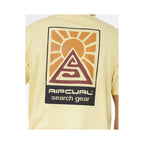 RIP CURL Search Dawn Tee Yellow Men's T-Shirt