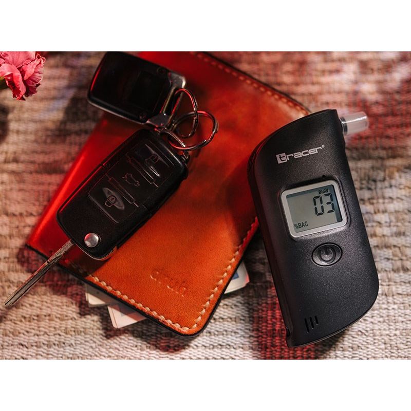 TRACER EZ-1 SEMICONDUCTOR BREATHALYZER TRAALC47556 Elektronika i akcesoria/Alkomaty Your Sports Performance
