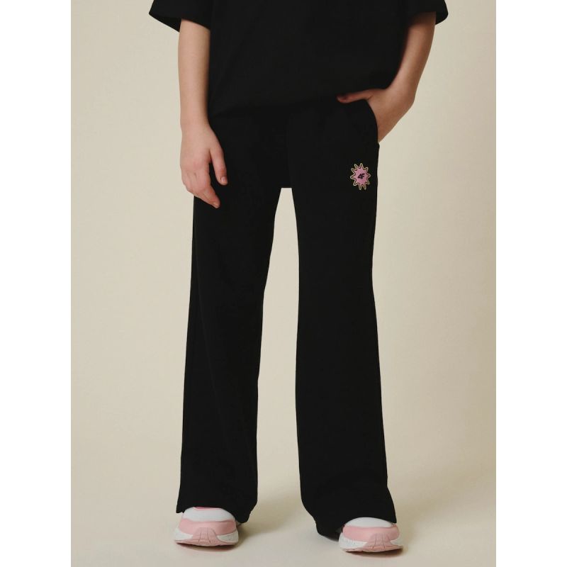 Girls' wide-leg sweatpants 4F 4FJRSS26TTROF1870-20S 4f