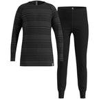 Odlo Set long ACTIVE WARM ECO SET children's underwear set size 140cm Black-Gray Odzież militarna/Bielizna termoaktywna Your Sports Performance