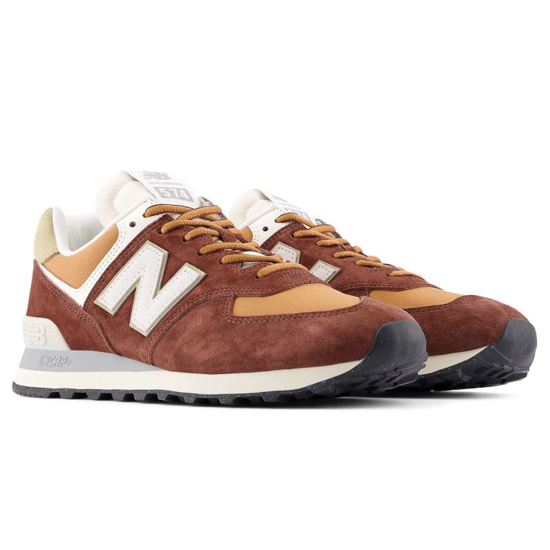 New Balance U574 lifestyle brown unisex sneakers (U574MRR) New Balance