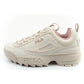 Fila Disruptor women's shoes sports sneakers fashionable beige comfortable Fila