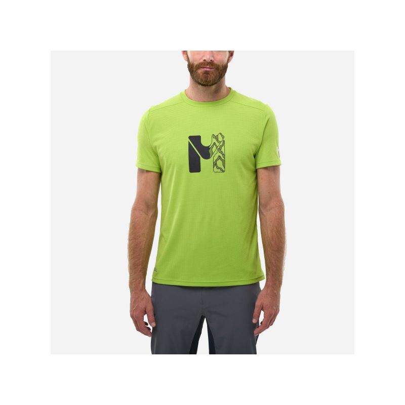 MILLET Kamet Map Ts Ss M men's t-shirt blue