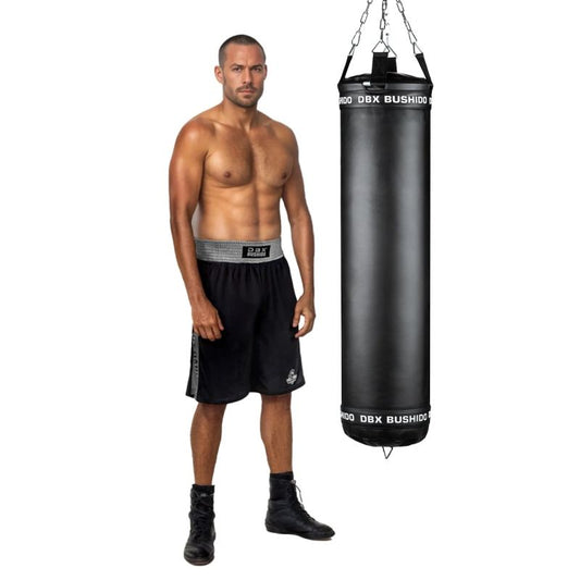 PREMIUM Punching Bag - SBRX Black - Empty - 130cm | DBX Bushido worki treningowe - puste Your Sports Performance