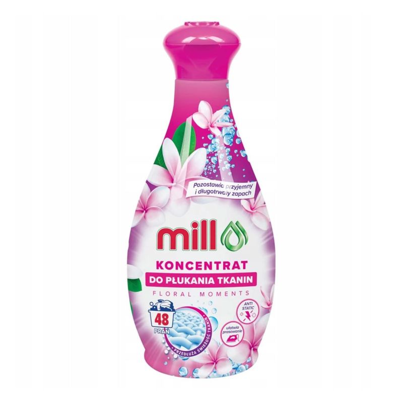 MILL Fabric softener concentrate FLORAL MOMENTS 1.3L 48 rinses Chemia/Płyny do płukania Your Sports Performance