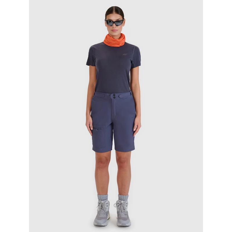Women's quick-drying trekking shorts 4F 4FWSS25TFSHF0954-22S *Kategoria tymczasowa Your Sports Performance