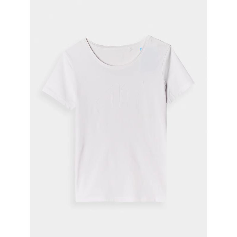 Slim T-shirt with print for women 4F 4FWMM00TTSHF1846-10S *Kategoria tymczasowa Your Sports Performance