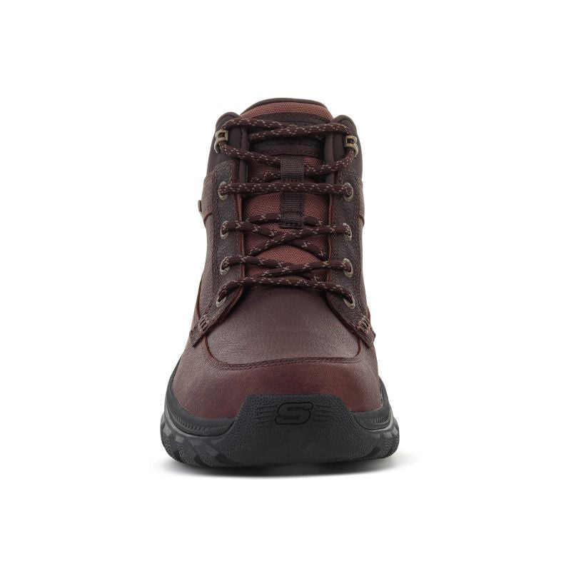 SKECHERS SLIP-INS WATERPROOF RELAXED FIT: RESPECTED 2.0 - ORSON 205652-RDBR