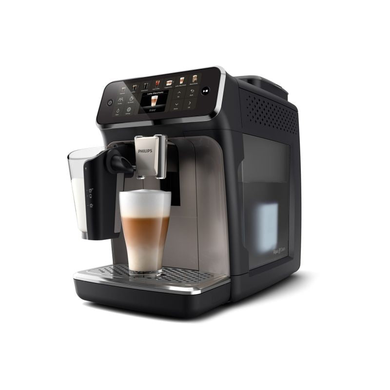 Coffee machine | EP4449/70 4400 series | 15 bar pump pressure | Built-in milk frother | Fully automatic | 1500 W | Black AGD - Produkty/Ekspresy do kawy Your Sports Performance