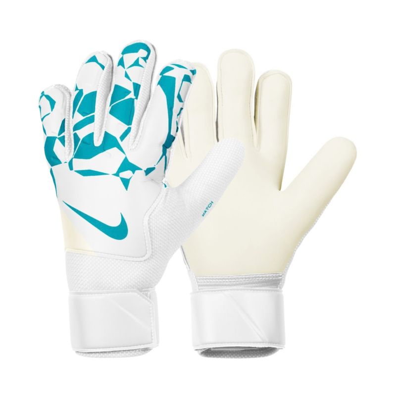 Nike Match Goalkeeper Goalkeeper Gloves white-blue HQ0257 101