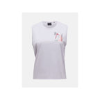 PEAK PERFORMANCE W Explore Graphic Sleeveless T-shirt for women, gray