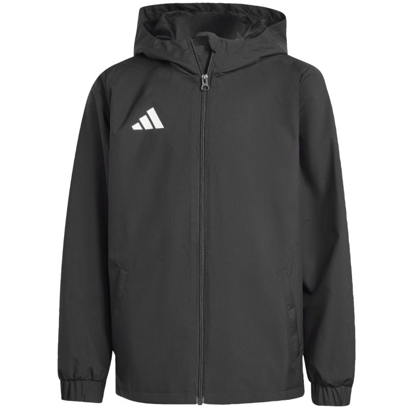 adidas Entrada 26 All Weather Kids Jacket Black JZ9104 adidas