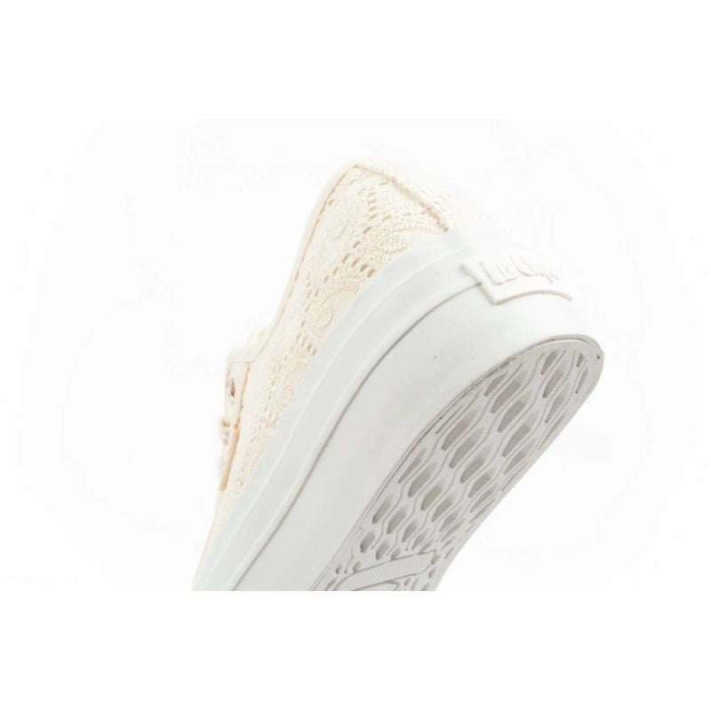 Lee Cooper women's lace sneakers beige platform In preparation Your Sports Performance