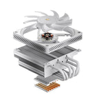 Jonsbo HX6200D Processor Air Cooler 12 cm White 1 pc. Chłodzenie/Chłodzenie CPU Your Sports Performance