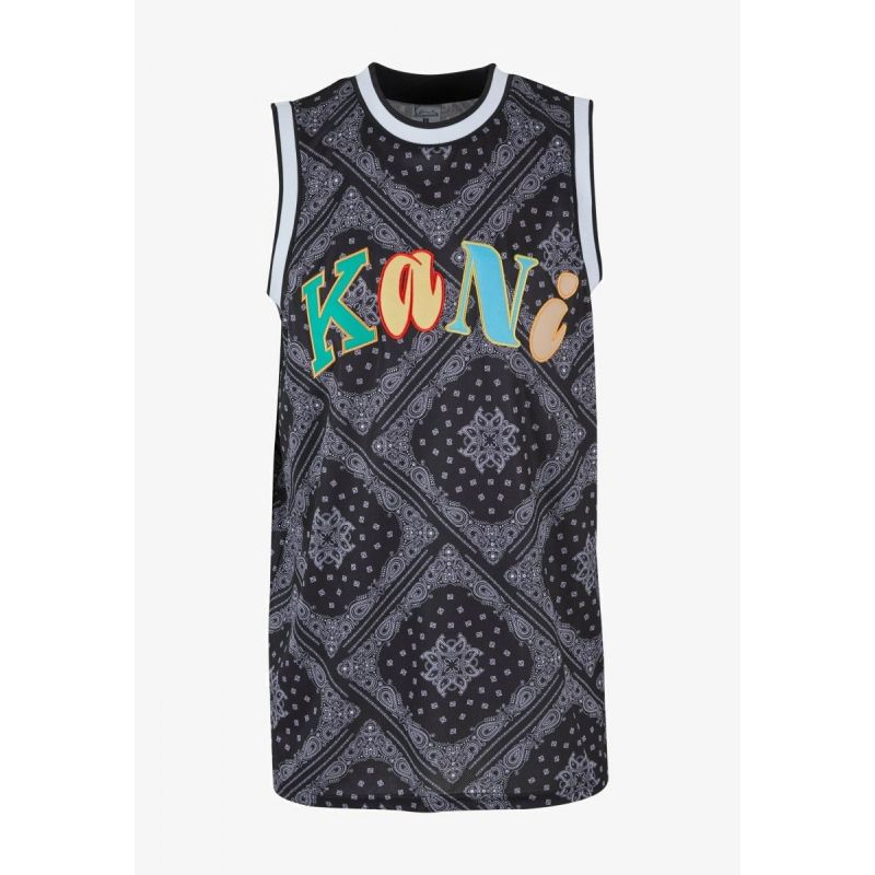 Karl Kani Woven Signature Paisley Basketball Tank M 6031440 Clothing/Lifestyle/T-shirts/Karl Kani Your Sports Performance