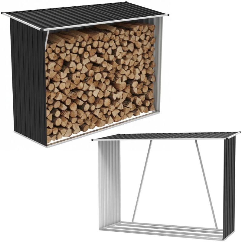 GARDEN HOUSE WOODEN SHELF STEEL SHELF 163X83X154CM Home and Garden/Garden Your Sports Performance
